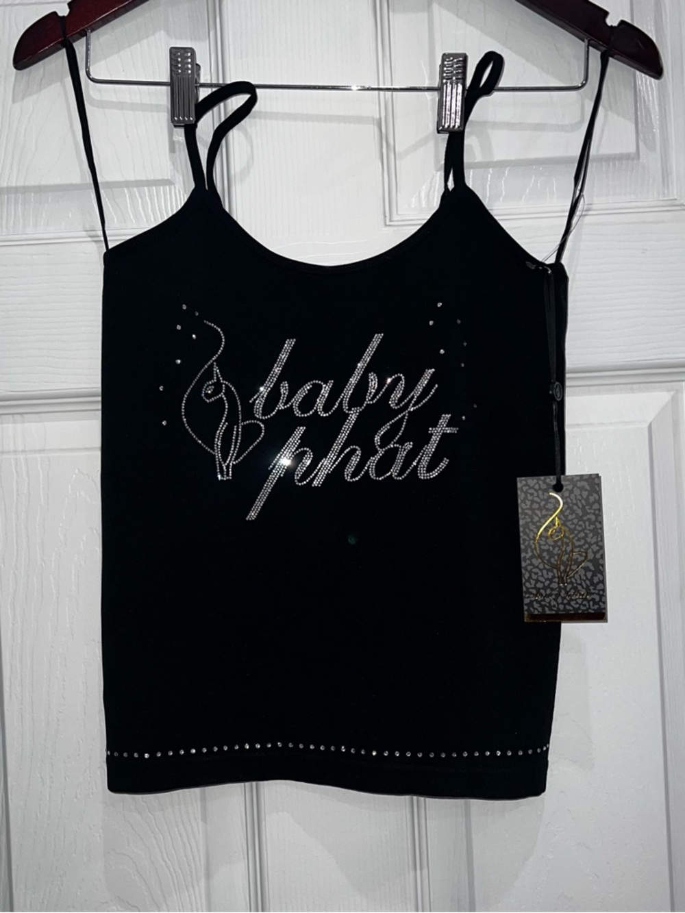 Baby Phat embellished Tank Top One size Fits